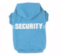 Fleece hooded dog sweater